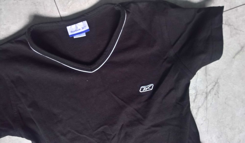 Czarny T-shirt Reebok