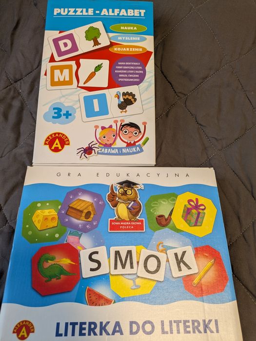 Alfabet - Gra edukacyjna i puzzle
