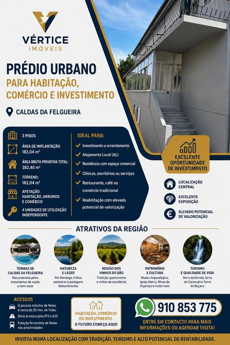 Venda prédio em Nelas