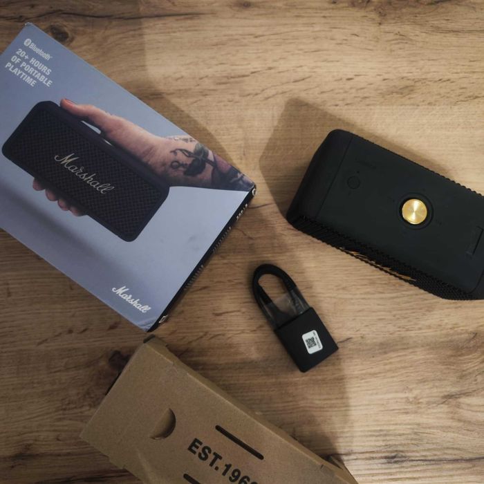 MARSHALL Emberton czarny głosnik