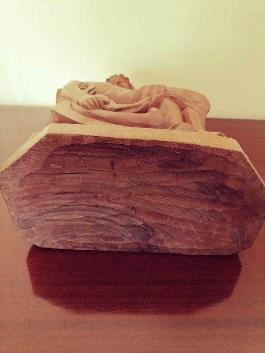 Pieta / Nossa Senhora da Piedade em madeira