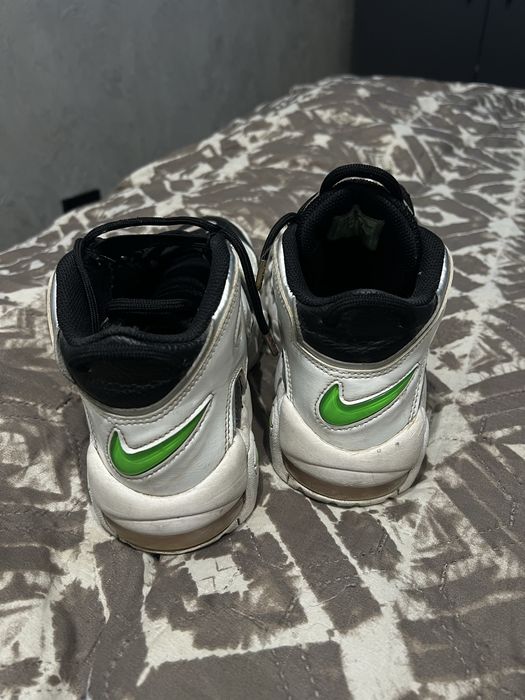 Кросівки Nike Air More Uptempo Black White.