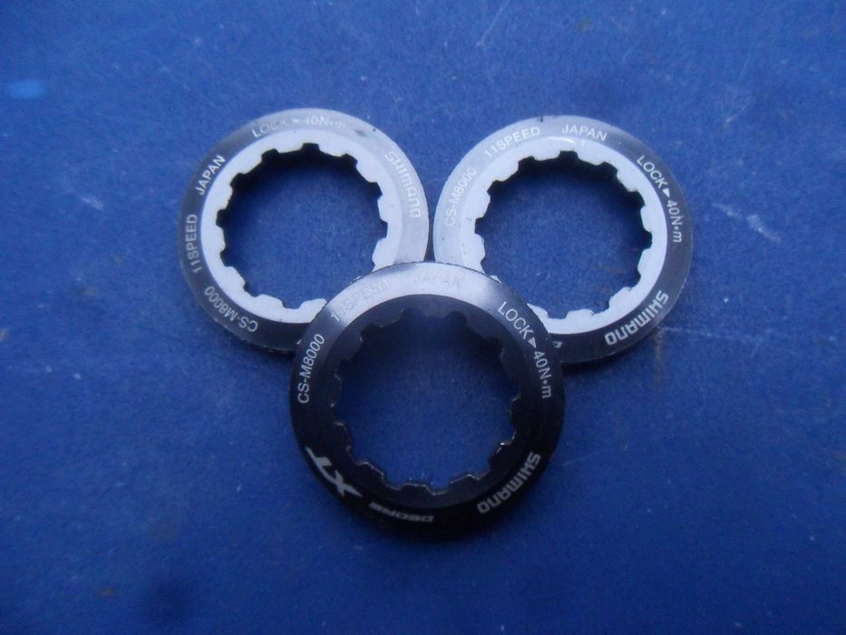 SHIMANO Deore XT CS-M8000 lockring kasety Alu Polecam