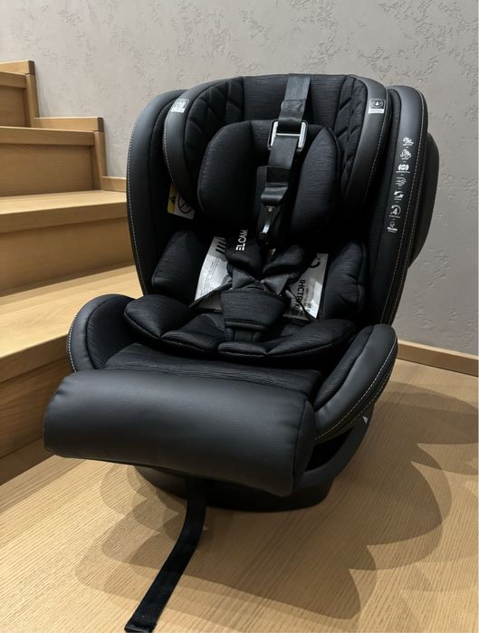 РОЗПРОДАЖ! Автокрісло El Camino Evolution 2 з Isofix та обертом 360°