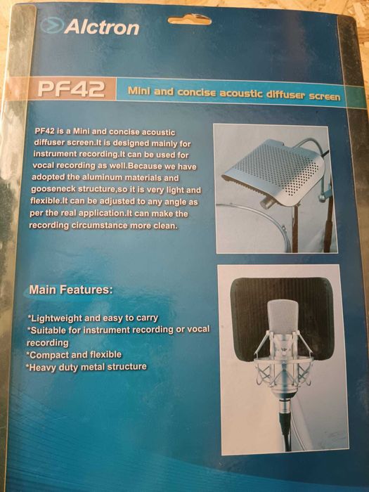 Alctron PF42 Mini and concise acoustic diffuser screen