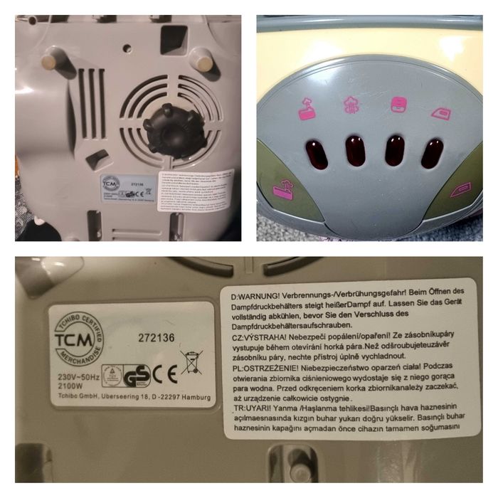 Stacja parowa / generator pary Tchibo