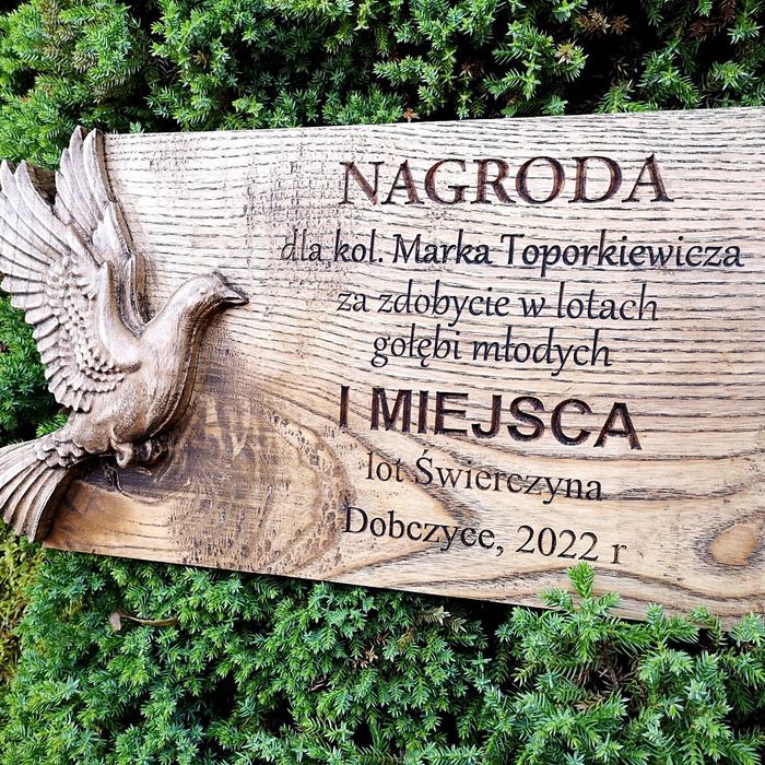 Nagroda statuetka odznaczenie na konkurs jubileusz