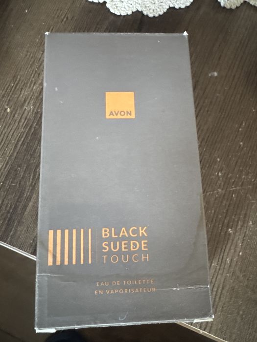 Avon Black Suede Touch