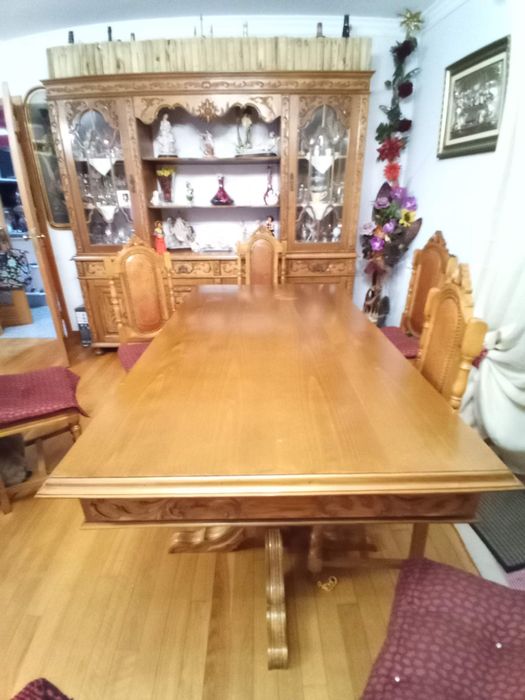 Mesa de sala y seis.cadeiras