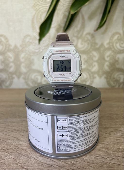 Оригінальний жіночий годинник Casio W-218HC-4A2
