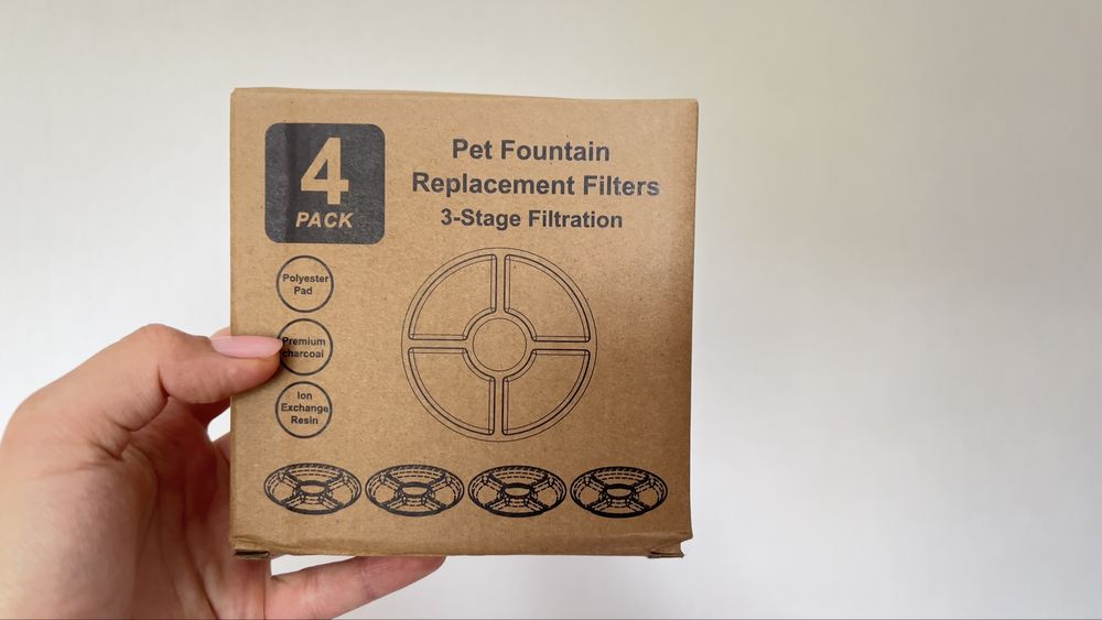 Фільтри, насос до фонтанчика для котів