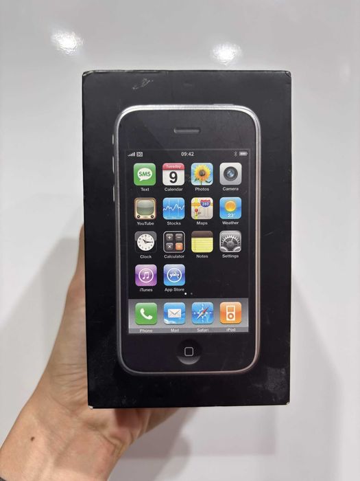 Apple iPhone 3G 8GB Black + pudełko | retro, stan bardzo dobry