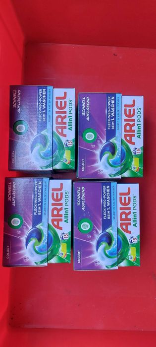 Ariel kapsulki Domestos Kostki