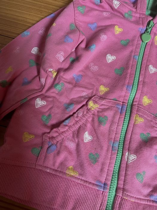 Rozpinana bluza różowa