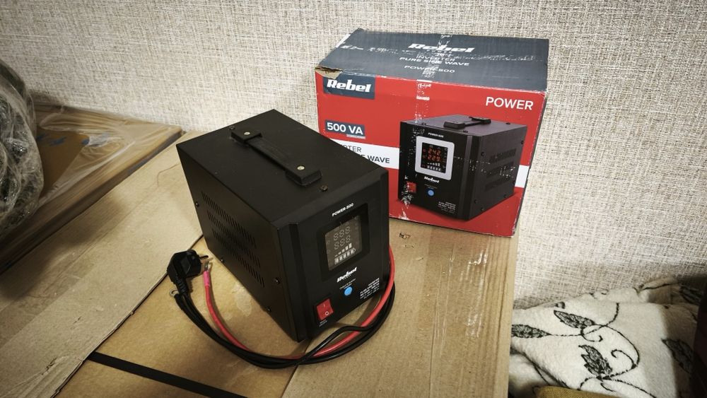 ДБЖ Rebel Power 500 12V/230V (300/500W) RB-4001