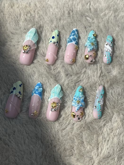 press on nails paznokcie