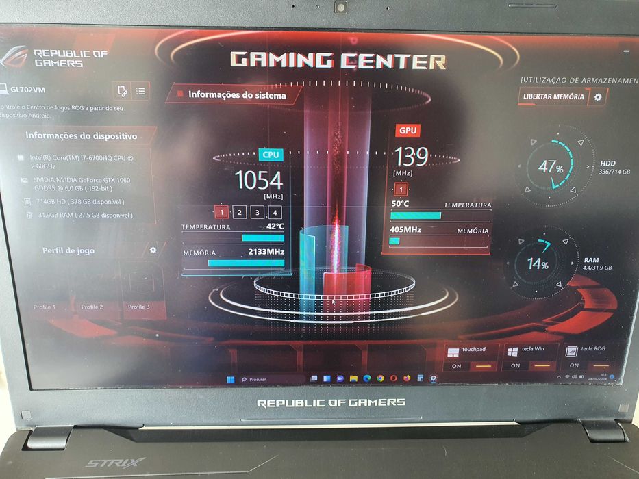 Asus Rog GL702vm