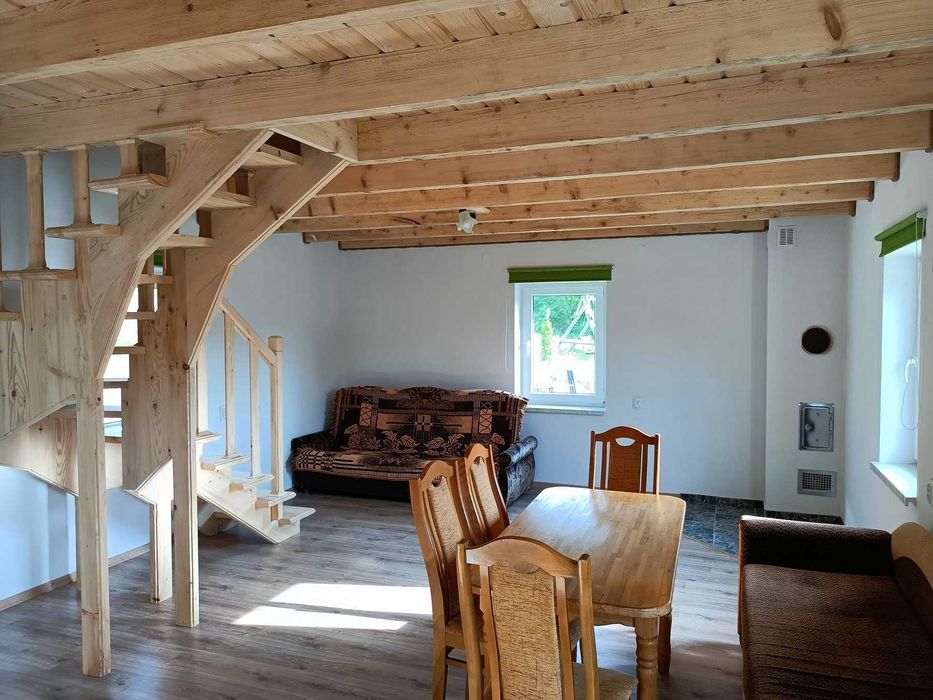 Domek letniskowy z kominkiem "Zielony Bukowiec" Noclegi Bieszczady