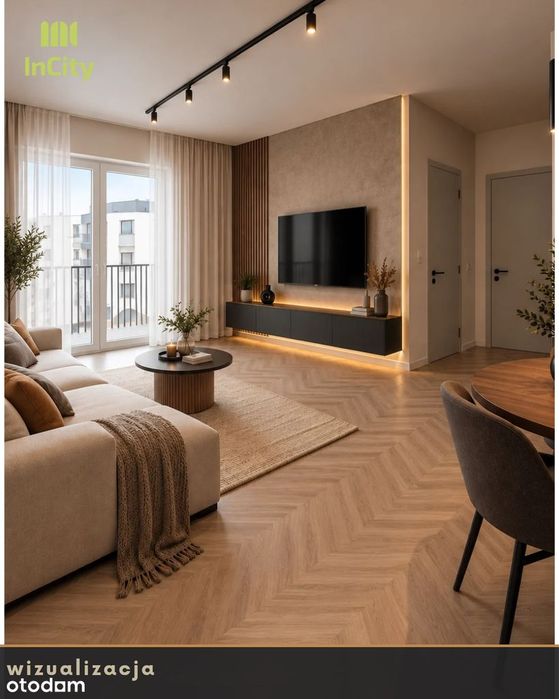 2 pokoje | 45,20 m² | II piętro | duży balkon