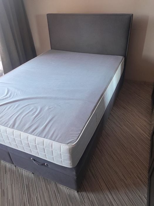 Rama łóżka + materac Ikea