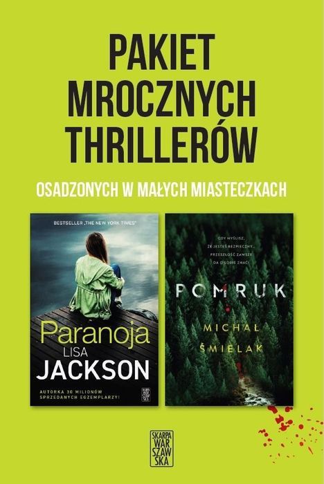 Pakiet Paranoja / Pomruk  Lisa Jackson,Michał Śmielak