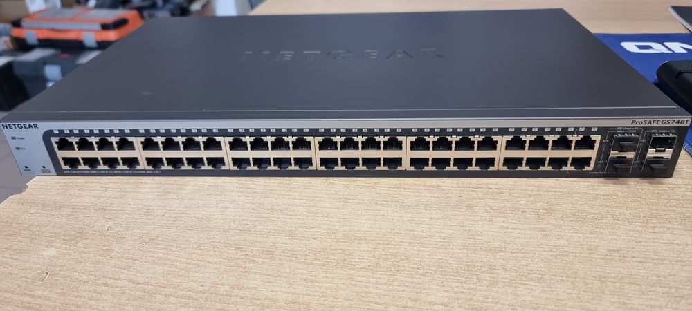 Switch gigabitowy, zarządzalny, 48port Netgear GS748T