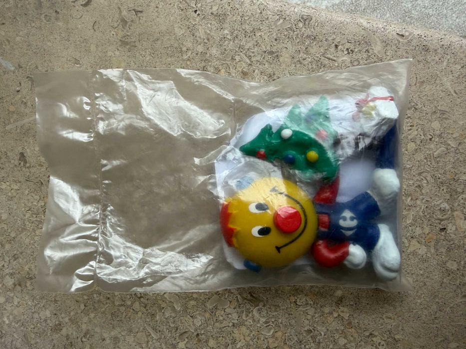 Boneco Natalício Vintage "Carrefour" - Novo, Selado
