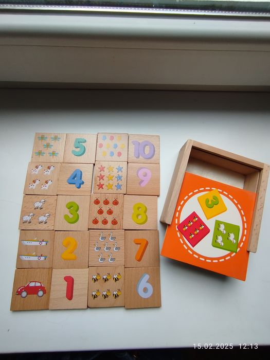 Розвиваюча гра з цифрами