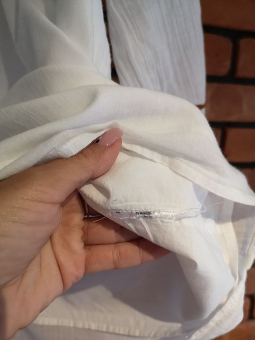 Bluza Esprit koszulowa 42 bawełniana haft haftowana elegancka