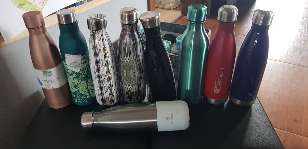 Nowy bidon kubek termiczny n kawę shake termos kawiarka manna wellness