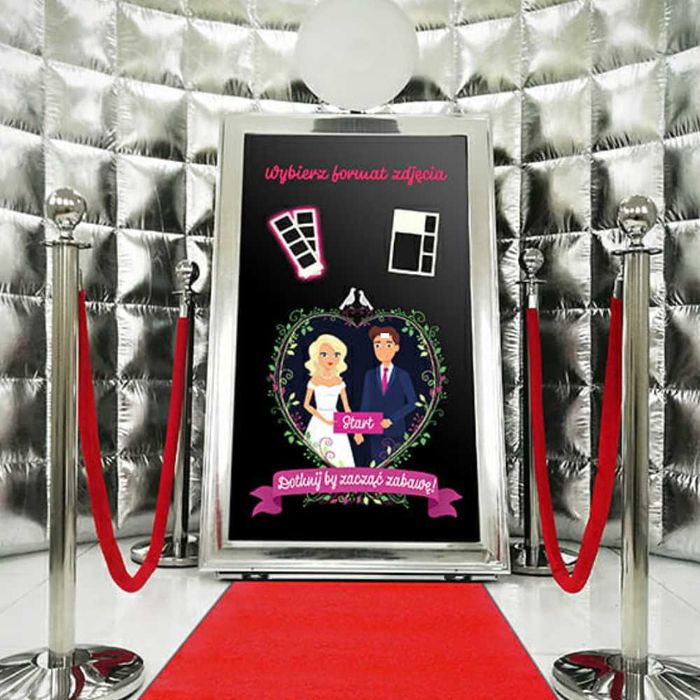 Fotobudka 360 / Fotolustro / Wiatraki iskier / Biały miś / Ciężki dym