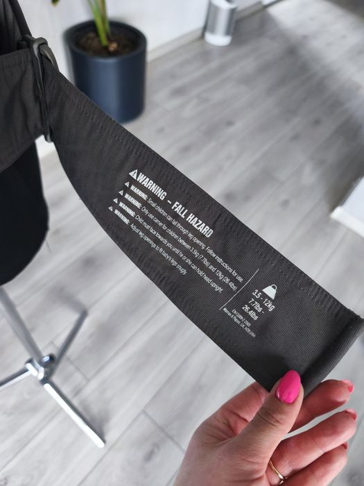 Nosidło ergonomiczne dla niemowląt do 12kg