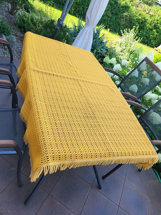 Obrus na stół  ogrodowy