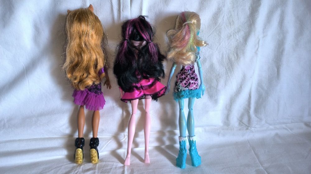 Ляльки куклы монстр хай monster high дракулаура клодін еббі