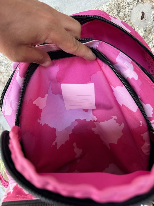 Mochila escolar Super Up Girls menina + estojo porta lápis triplo