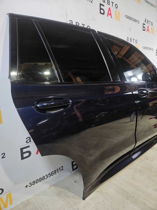 BMW X3 G01 Г01 Дверка права Двері Праві в колір 416 Карбон Шварц