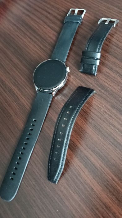 Smartwatch Garett Elegance RT Zegarek czarny srebrny