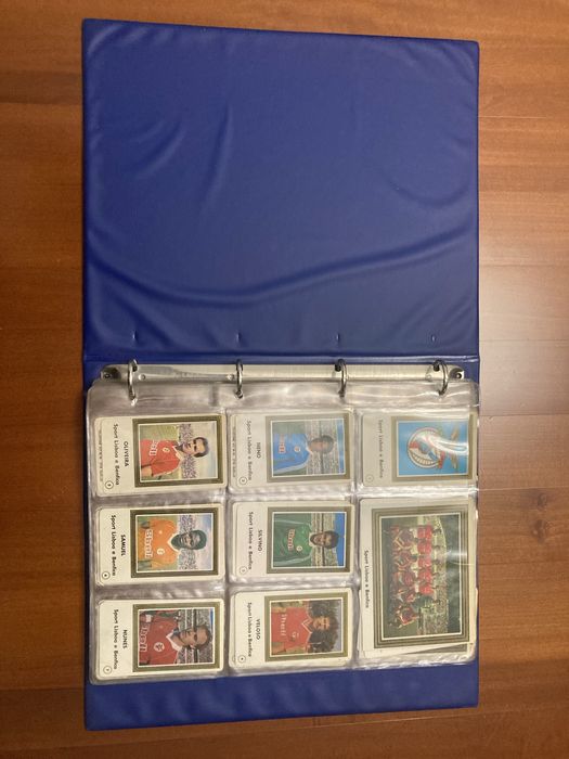 CADERNETA CROMOS/CALENDARIOS “OS NOTAVEIS DO FUTEBOL 1ª DIVISAO” 1987