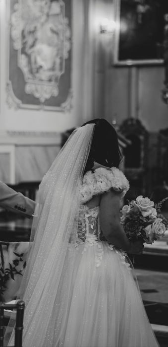 Suknia ślubna księżniczka + dwa welony gratis