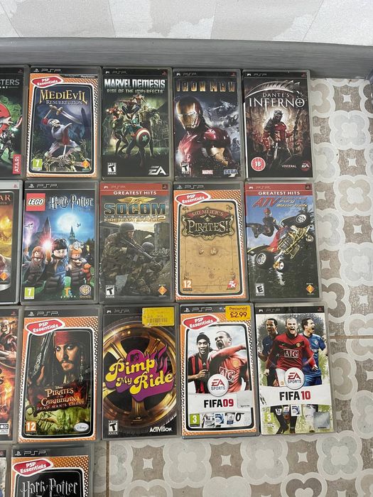 Игры Диски на Sony Playstation PSP