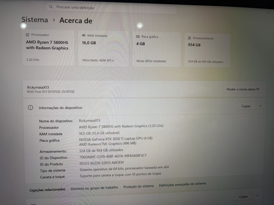 Asus Rog flow X13 nvidia rtx ryzen