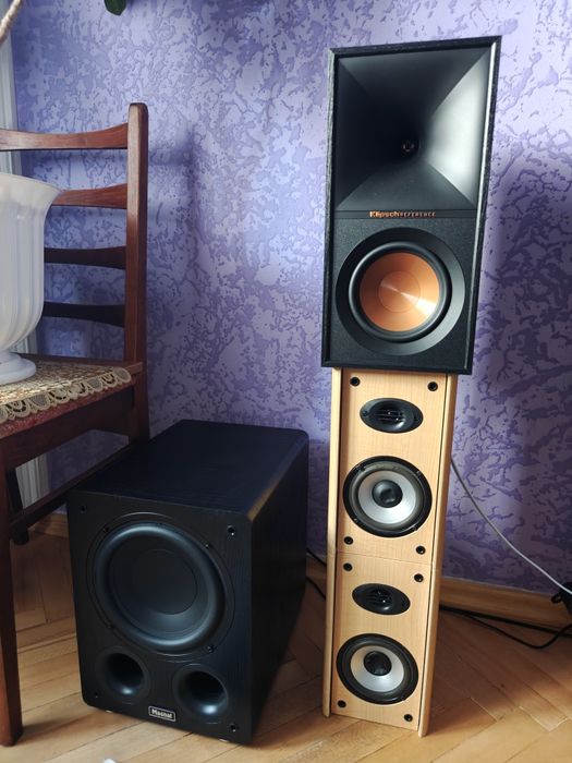 Пасивна акустика 2.1 Klipsch R50M + Сабвуфер Magnat alpha RS 8