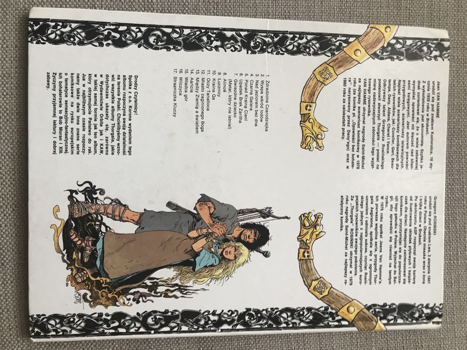 THORGAL 2 Wyspa Wśród Lodów - Rosiński - Van Hamme.
