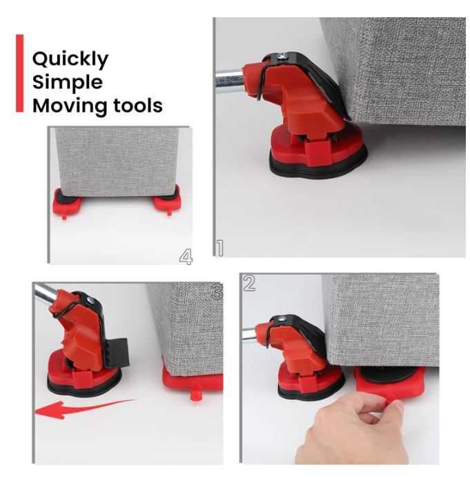 Zestaw do transportu mebli 14 elementów