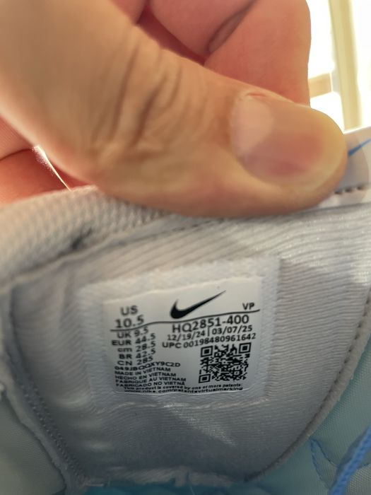 Nike total 90 azul/branco