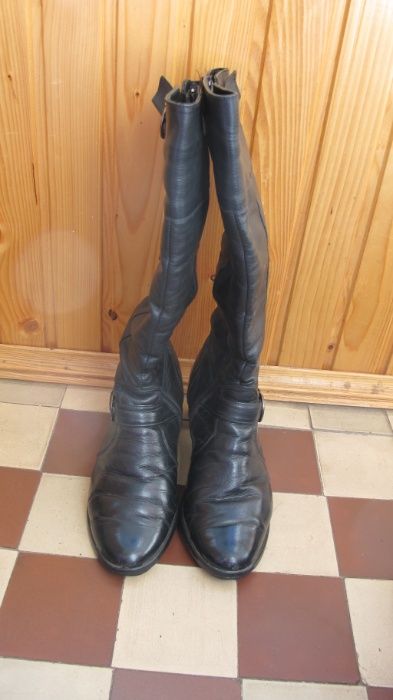 Чоботи зимові шкіра