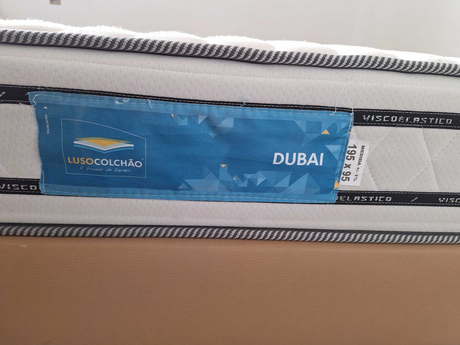 Cama e colchão incluído ( Lusocolchão - dubai)