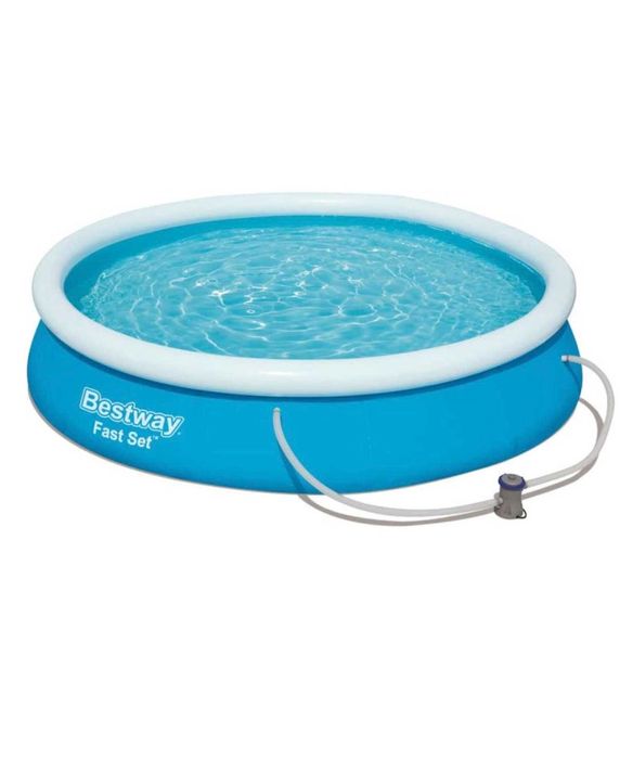 Piscina Bestway 5.377L - O Teu Resort Privado em 10 Minutos!