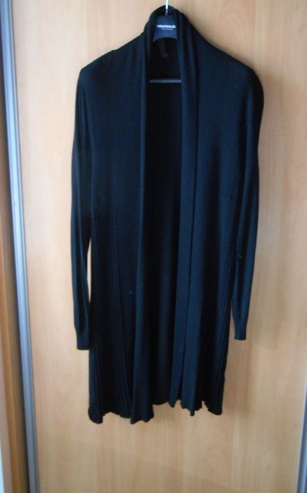 черный трикотажний кардиган 52-54 р. кофта