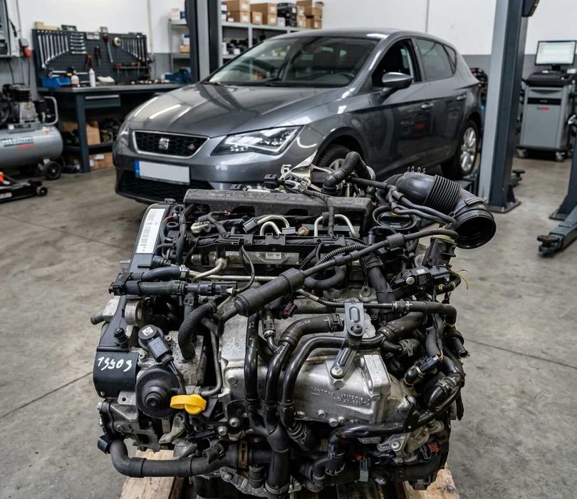 Silnik kompletny ckf 2.0 TDI Seat Leon (5F) gwarancja